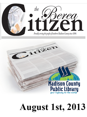 cover image of The Berea Citizen 2013 08/01